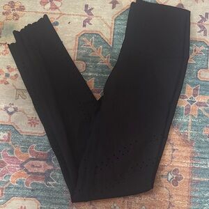 Offline Black Laser Cut Leggings